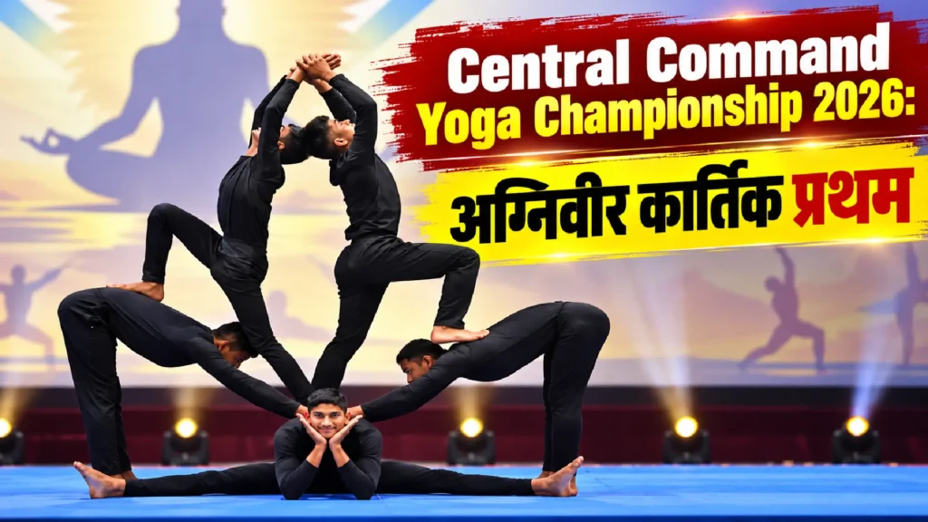 Central Command Yoga Championship 2026: अग्निवीर कार्तिक प्रथम