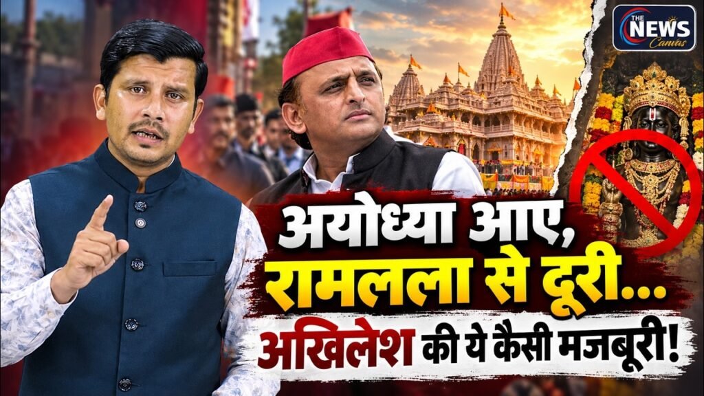 अखिलेश यादव अयोध्या आए, रामलला के दर्शन क्यों नहीं किए? BJP vs SP